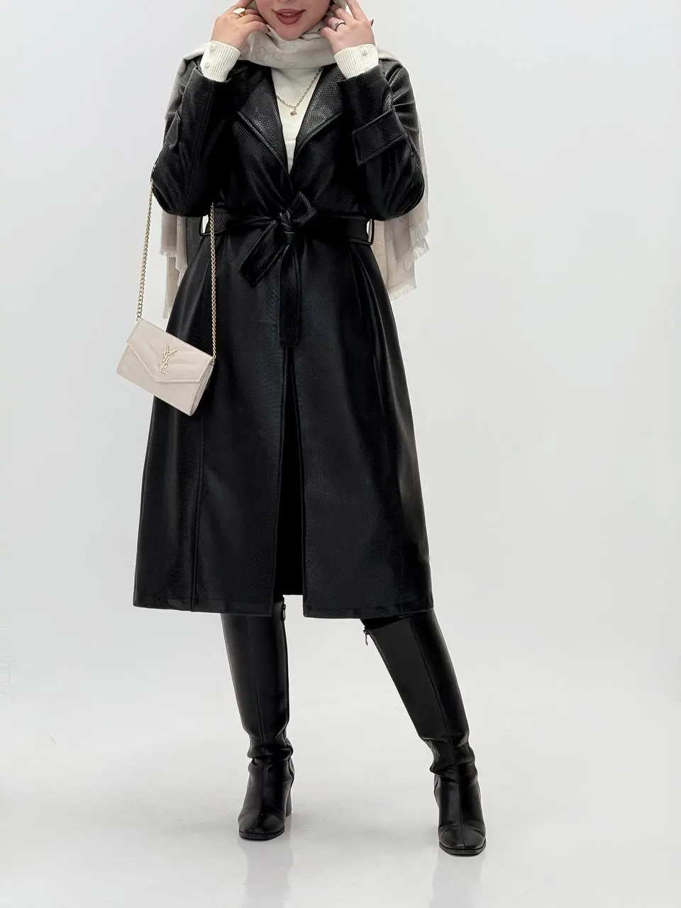 3543 - پالتو چرم شاهان